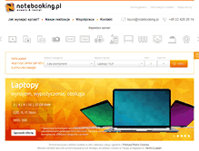 Tablet Screenshot of notebooking.pl